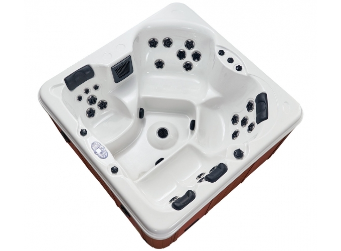 Гидромассажный Спа-бассейн jnj spas elegant calgary spa-416 212х212х90 см на шесть человек ФОТО